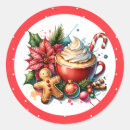 Search for gingerbread men stickers Festive