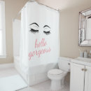 Search for hello gorgeous shower curtains Eyelashes