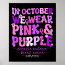 Search for domestic violence awareness posters Pink