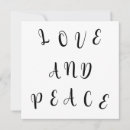 Search for peace designs cards Love and peace