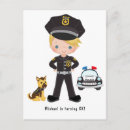 Search for police cartoon postcards Cop