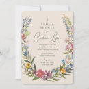 Search for wreath bridal shower invitations Garden