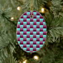 Search for turquoise christmas tree decorations Geometric