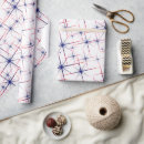 Search for starburst wrapping paper Red