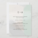 Search for artistic wedding invitations Green