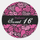 Search for zebra sweet sixteen stickers Cute