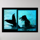 Search for blue mermaid posters Silhouette