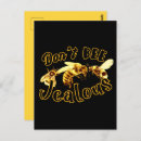 Search for funny bees postcards Cute