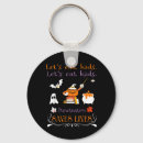 Search for ghostly key rings Spider web