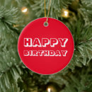 Search for happy birthday christmas tree decorations Modern