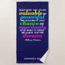 Search for quote beach towels Motivational
