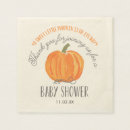 Search for pumpkin napkins A little pumpkin