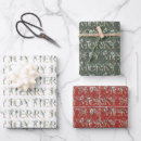 Search for red green gold wrapping paper Typography