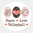 Search for love volleyball stickers Team