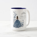 Search for blue and silver mugs Tiara