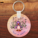 Search for purple daisy key rings Animal