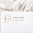 Search for red return address labels Scandinavian