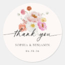 Search for colourful wedding stickers Floral