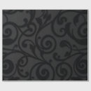 Search for black swirl wrapping paper Dark