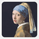 Search for earring stickers Girl with pearl earring