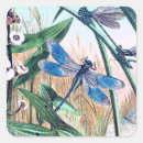 Search for blue pond stickers Dragonfly