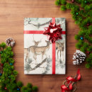 Search for deer wrapping paper Brown