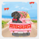 Search for valentine dachshund stickers Pet