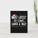Search for taco christmas cards Tree