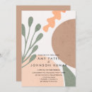 Search for modern abstract wedding invitations Script