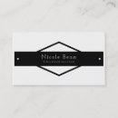 Search for diamond shaped business cards Elegant
