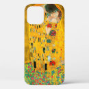 Search for gustav klimt the kiss iphone cases Gold