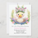 Search for princess baby girl shower invitations Floral