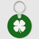 Search for irish name key rings Shamrock