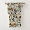 Search for leaf pattern bath towels Bird