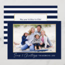 Search for blue and white christmas cards Simple minimalist