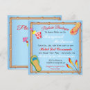 Search for beachy bridal shower invitations Tropical