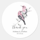 Search for hummingbirds wedding stickers Watercolor