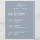 Search for dusty blue wedding programs Elegant