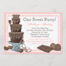 Search for fountain invitations Chocolate