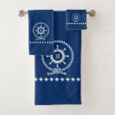 Search for monogrammed boat towels White