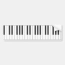 Search for piano bumper stickers Keys