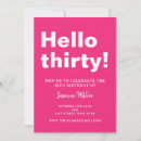 Search for unique 30th birthday invitations Aesthetic