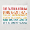 Search for conspiracy postcards Aliens