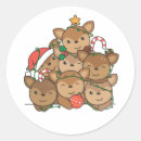 Search for funny deer stickers Christmas tree