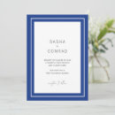 Search for sapphire wedding invitations Classic
