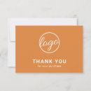 Search for orange thank you cards Modern