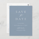 Search for dusty blue save the dates Typography