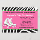 Search for zebra print birthday invitations Girls