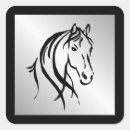 Search for silver horse stickers Equestrian