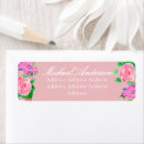 Search for pink ribbon return address labels Classic